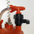 1 PCS Poultry Farming System Water Line Water Pressure Regulator Automatic Pressure Regulating Valve Red. 