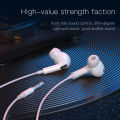 KUULAA In-Ear Earphones with Built-in Microphone Mic 3.5mm Wired Headset for Android phones for Xiaomi Type-C Wired Earsets for Samsung Huawei Lightning for iPhone 15/14/13/12 pro max. 