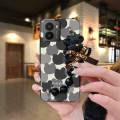 soft case Bear bracelet Phone Case For Nokia HMD Fusion protective case phone case Waterproof Black pearl pendant cute. 