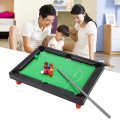 Lightweight Small Size Billiard Table Mini Pool 13x9.5x2.6inch High Simulation Portable for Praty Family Playing. 