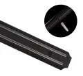 Magnetic Knife Holder- 50 Cm Magnetic Knife Holder Blocks Black Display Wall Mount Easy Install Magnetic Knife Racks Storage Kitchen Accessories  50cm Magnetic Knife Bar, Magnetic Knife Storage Strip, Magnet Kitchen Knife Holder, Knife Rack Strip Patti (B. 