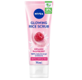 NIVEA Face Rice Scrub Glowing, Organic Rice & Bio Raspberry, Dry & Sensitive Skin, 75ml Saj. 
