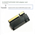 For A1425/A1398 Adapter Card Hard Disk Transfer Card M.2 Ngff Hard Drive to 2012 Version of for Apple Macbook Pro 2 PCS Hard Disk Transfer Card. 