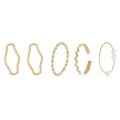 Fashion 5pcs/Set Rings Girl Accessories Party Gifts New 2025. 