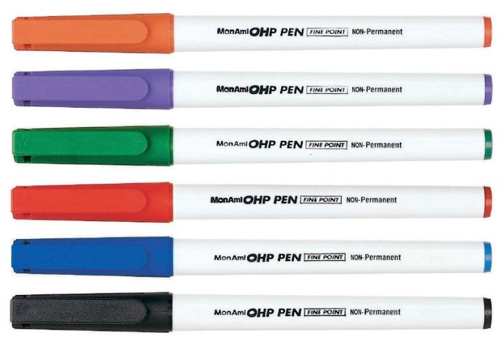 Monami%20OHP%20Pen%20Fine%20Point%20Permanent%20CD/DVD%20Marker%20Pen%20Premium%201Pcs%20-%20Image%204