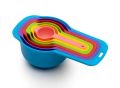 High Quality Measuring Cup Set 6 Pcs - Multi colour. 