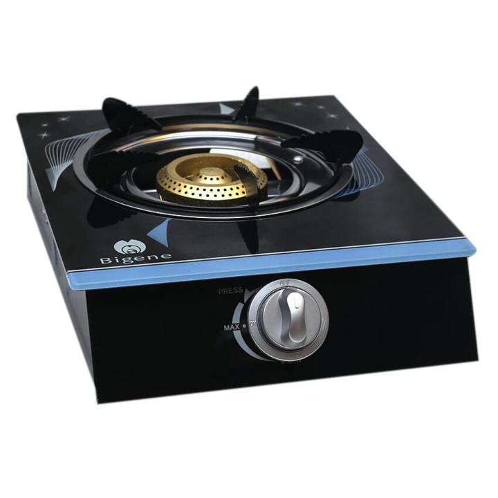 Gas Cooker Glass Top Single Burner