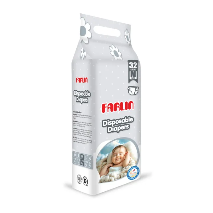 FARLIN DIAPER 32 PCS MEDIUM