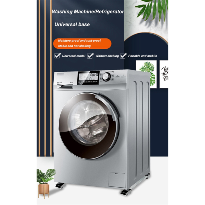 1%20PCS%20Trolley%20Feet%20Movable%20Adjustable%20Telescopic%20Fridge%20Stand%20Wheel%20for%20Dryer%20Refrigerator%20Grey%20-%20Image%206