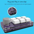 3/4/6Keys Custom Keypad USB Wire Mechanical Keyboard Volume Button Knob RGB Macro Programmable Hotswap Keypad Keys for PS Draw. 