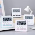 pcs Battery Powered Alarm Clock With Flashing Light Creative Magnetic Board Countdown Alarm Clock Kitchen Gadget Stopwatch Kitchen Timer. 