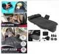 Car Travel Bed  Inflatable Car Air Mattress – Air Bed with Pump Kit –Portable Back Seat Travel Air Mattress – Camping Vacation Blow up Bed Cushion - Sleeping Pad with 2 Pillows - Universal Car. 