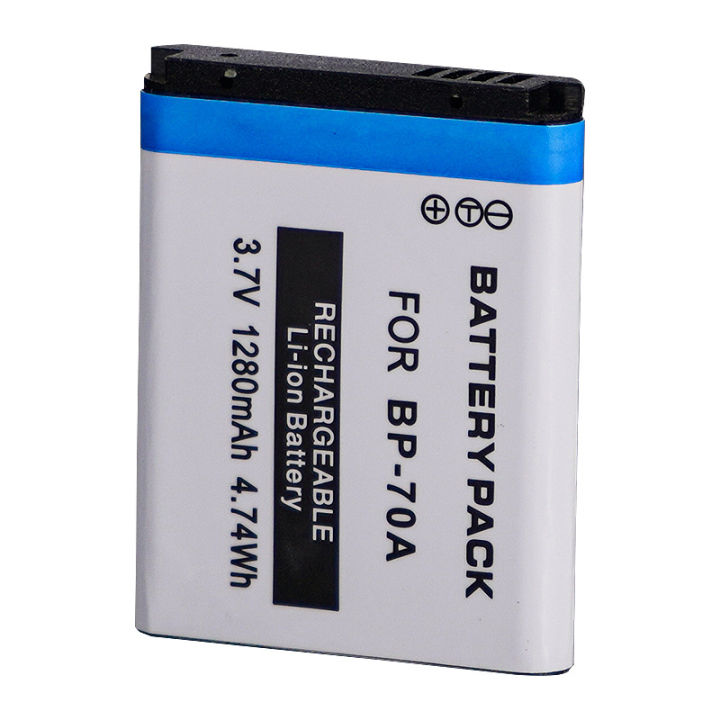 【Korro】BP-70A Battery for Samsung Camera ES65 70 75 80 PL80 90 110 20 120 170