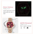 【New arrival】POEDAGAR Women Watches Fashion Rose Gold Stainless Stain Steel Ladies Watch Waterproof Quarzt Wristwatch Romatic Girlfriend Gift. 