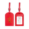 Passport Cover Portable Label Passport Cover Baggage Tag Travel Accessories PU Leather Luggage Tag. 
