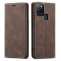 High Quality Retro Magnetic Flip Leather Case For Samsung Galaxy A21S Phone Case Wallet Card Cover. 