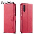 Sutuiying For Samsung Galaxy A50/A50S/A30S Phone Case PU Leather Magnetic 2025 Card Holder Case Shockproof TPU Inner Flip Stand Cover. 