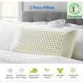 Natural Organic Latex Queen Pillow for comfortable sleep bed Memory Foam Pillow Orthopedic Pillow Latex Support Pillow Soft Pillow 1/2/5 pcs. 