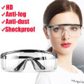 Safety Glass Anti-Wind Anti Dust Anti Fog Eyewear Protective Glass(1Pc / 2Pcs). 