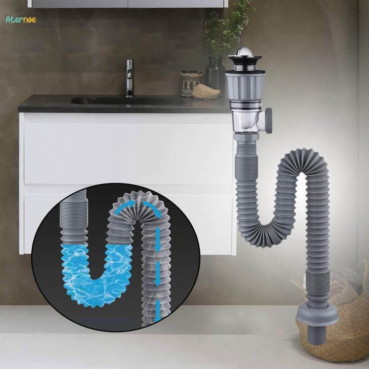 Bathroom%20Sink%20Drain%20Set%20Universal%20Drainage%20Pipe%20for%20Kitchen%20Sink%20Basin%20Hotel%20-%20Image%203
