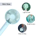 Classic Handheld Mini USB Desk Fan, Small Personal Portable USB Rechargeable Battery/USB Operated Small Fan. 