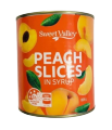Peach Slices in Syrup 825g. 
