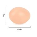 for Chick Duck Geese Poultry Painting Party Supplies Simulation Hen Fake Eggs Easter Egg Artificial Eggs Educational. 