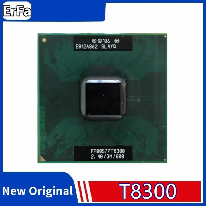 2 Duo T8300 Slapa Slayq Lap Processor Cpu 2.4 Ghz Dual Core Dual Thread ...