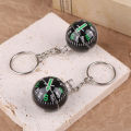 Portable Lightweight Emergency Compass Outdoor Survival Keychain Ball Compass Tool A JUE. 