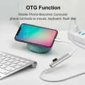 USB C HUB 3.0 Type C 4-Port Multi-Splitter OTG Adapter for PC Android Laptop Mac. 
