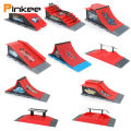 Skateboard Ramp Parts for Tech Decks Fingerboard Finger skateboard Parks Gift For Kids. 