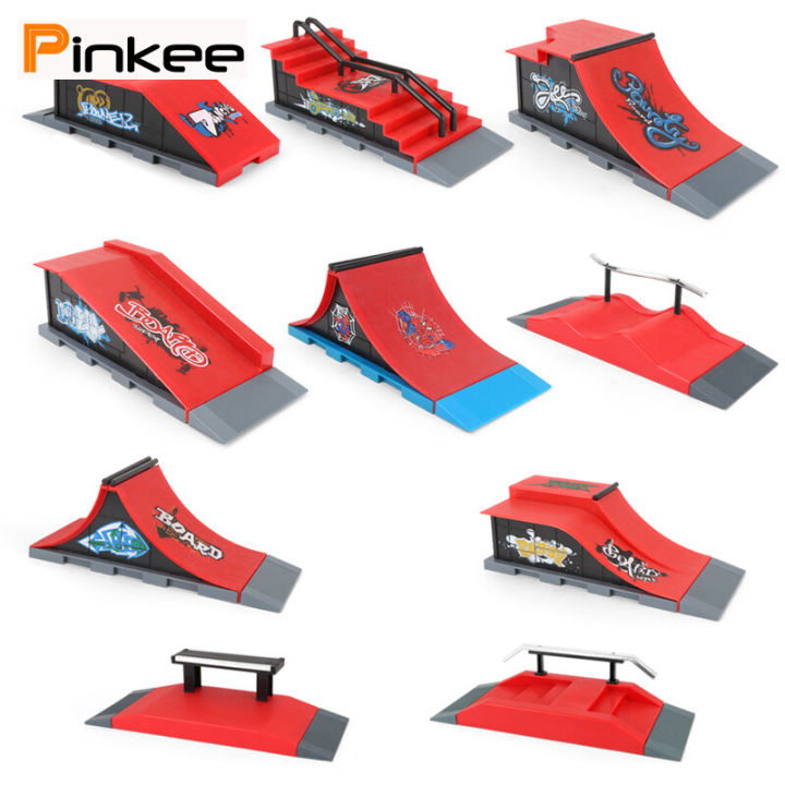 Skateboard%20Ramp%20Parts%20for%20Tech%20Decks%20Fingerboard%20Finger%20skateboard%20Parks%20Gift%20For%20Kids%20-%20Image%206