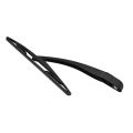 Brushes + Wiper Blade Arm Black for Car Rear Bezel PEUGEOT 307 SW / ESTATE. 