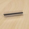 24PCS 40 Pin GPIO Header Kit 20X2 Pins Right Angle GPIO Header Socket for Raspberry Pi Zero/4B/3B+/3B/3A+. 