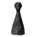 Generic 6 Speed Manual Leather Gear Shift Stick Knob for Mini Cooper F54 F55 F56 F57 F60 (Black). 