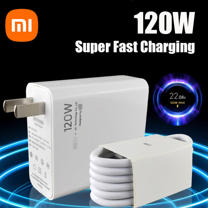 Turbo%20Charger%20120W%20Super%20Fast%20Hyper%20Charge%20Adapter%20for%20Redmi%2012C%20Note%2011-14%20Pro%20Plus%20Mi%2015/14/13/11T%20F6/F7/X7%20Pro%20-%20Image%202