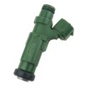 4Pcs 63P-13761-01 63P-13761 Fuel Injector Green Version for Yamaha Outboard F150 HP 4T for YAMAHA MOTORS. 