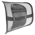Mesh Back Support for Office Chair, Lumbar/Chair Back Support with Elastic Strap Back Rest for Car Seat/Back Pain Relief. 