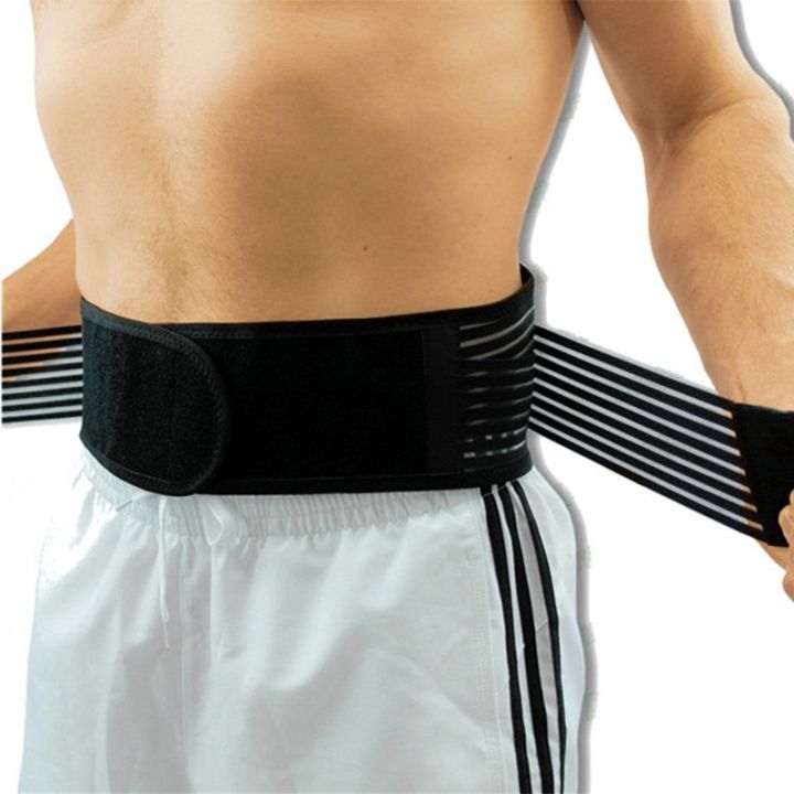 1Pcs%20Adjustable%20Neoprene%20Double%20Pull%20Lumbar%20Support%20Lower%20Back%20Belt%20Brace%20Pain%20Relief%20Band%20Waist%20Belt%20-%20Image%202