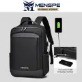 MENSPE Bag Men Laptop Backpack Travel Backpack Business Bag Fashion College Backpack USB Charging Casual Shoulder Bag Anti Theft Backpack Multi Layer Design Large Capacity School Bag Camping Bag. 