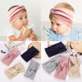 Spring Autumn Baby Headband Soft Elastic Cotton Baby Girl Headbands Solid Color Kids Knit Hair Bands Baby Girls Hair Accessories. 