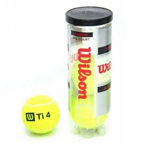 Wilson Titanium 4 Tennis Ball Can - 3 Balls