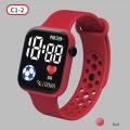 YIKAZE Kids Watches LED Digital Kids Watch Silicone Strap Cartoon Electronic Wristwatch Sports Clock for Boys and Girls Gifts. 