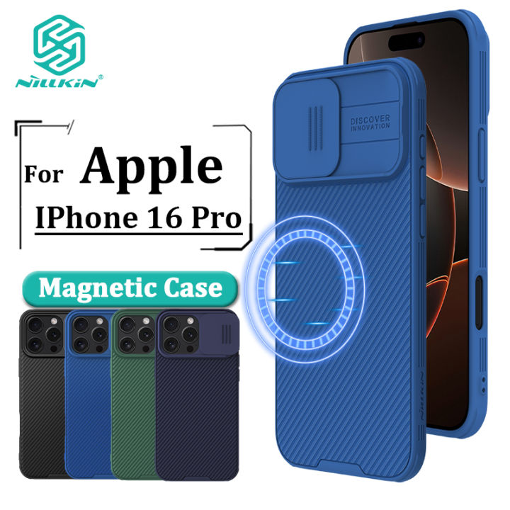 Nillkin CamShield Pro Magnetic Casing for iPhone 16 ProTPU + PC Phone ...