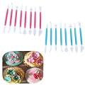 Baking Tools, Cake Sculpting Modeling Tools Good Heat Resistance for Make Cakes with Various Patterns for Decorate Fondant Cakes. 