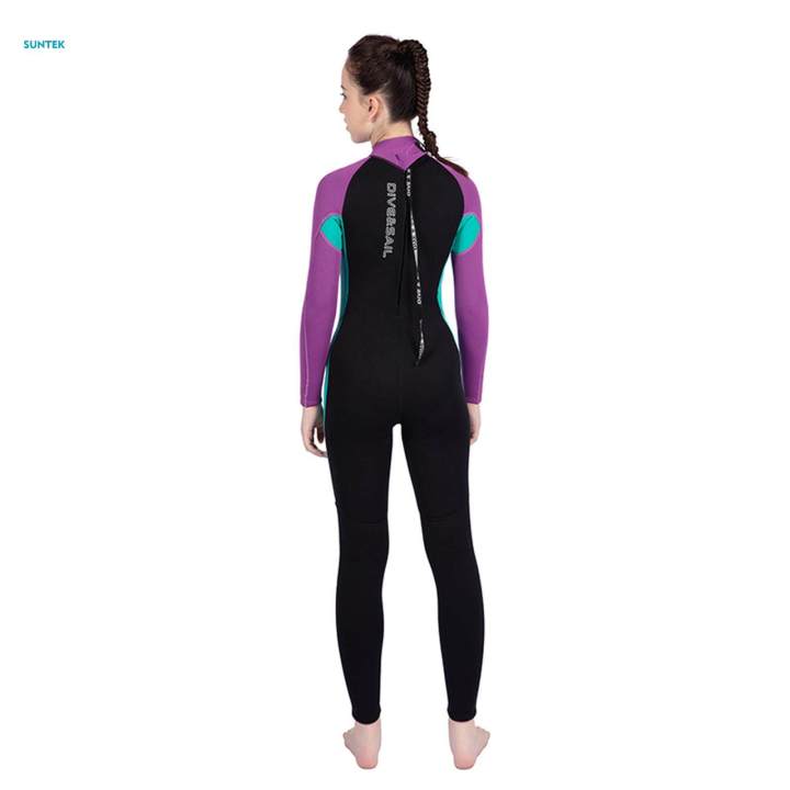 Wetsuit%202.5mm%20Neoprene%20Full%20Body%20for%20Water%20Parks%20Surfing%20Scuba%20Snorkeling%20-%20Image%203