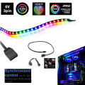 Addressable Pc Digital Led Strips Kit Rainbow Pc Case For 5v 3pin Argb Header Aura Sync Rgb Fusion Mystic. 