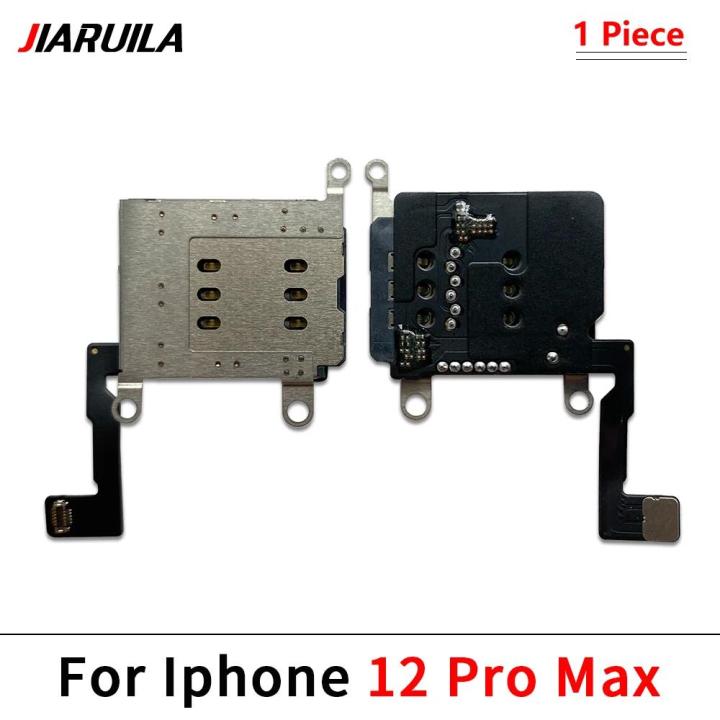 SIM%20Card%20Reader%20For%20Iphone%2015%2014%2013%2012%20Pro%20Max%20Mini%20Plus%20Dual%20SIM%20Card%20Slot%20Socket%20Inner%20Adapter%20Flex%20Cable%20Replacement%20Parts%20-%20Image%203