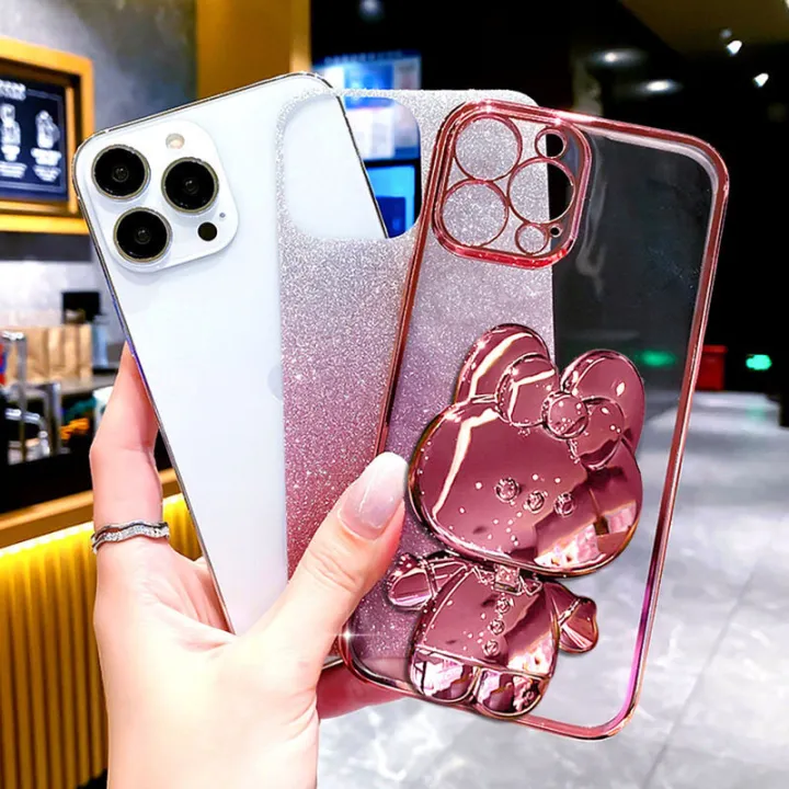 For%20Xiaomi%20Redmi%209%209A%209C%209T%209%20Power%20Back%20Cover%20with%20Cute%20Rabbit%20Holder%20Luxury%20Gradient%20Shiny%20Plating%20Glitter%20Makeup%20Mirror%20Stand%20Phone%20Case%20Clear%20Soft%20Silicone%20Protective%20Cases%20Pouch%20Girls%20-%20Image%206