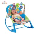 Multifunctional Baby Rocker & Bouncer Chair - 3-in-1 Rocking Seat with Calming Vibrations, Music, Interactive Toys, and 3-Point Safety Belt (Up to 18kg) - Ideal for Newborns to Toddlers (0-36 Months) - Lightweight, Foldable, and Easy to Clean.. 
